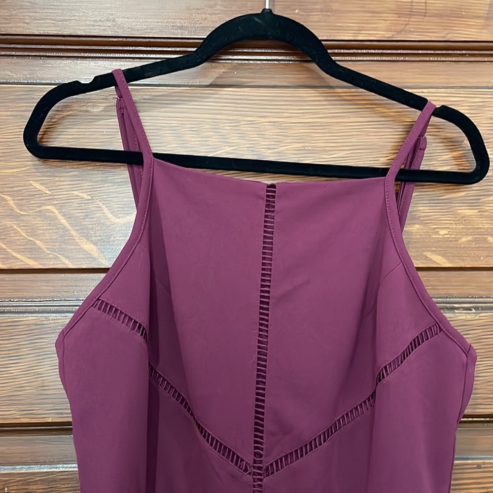 NWT purple Francesca’s jumpsuit! - Picture 2 of 4